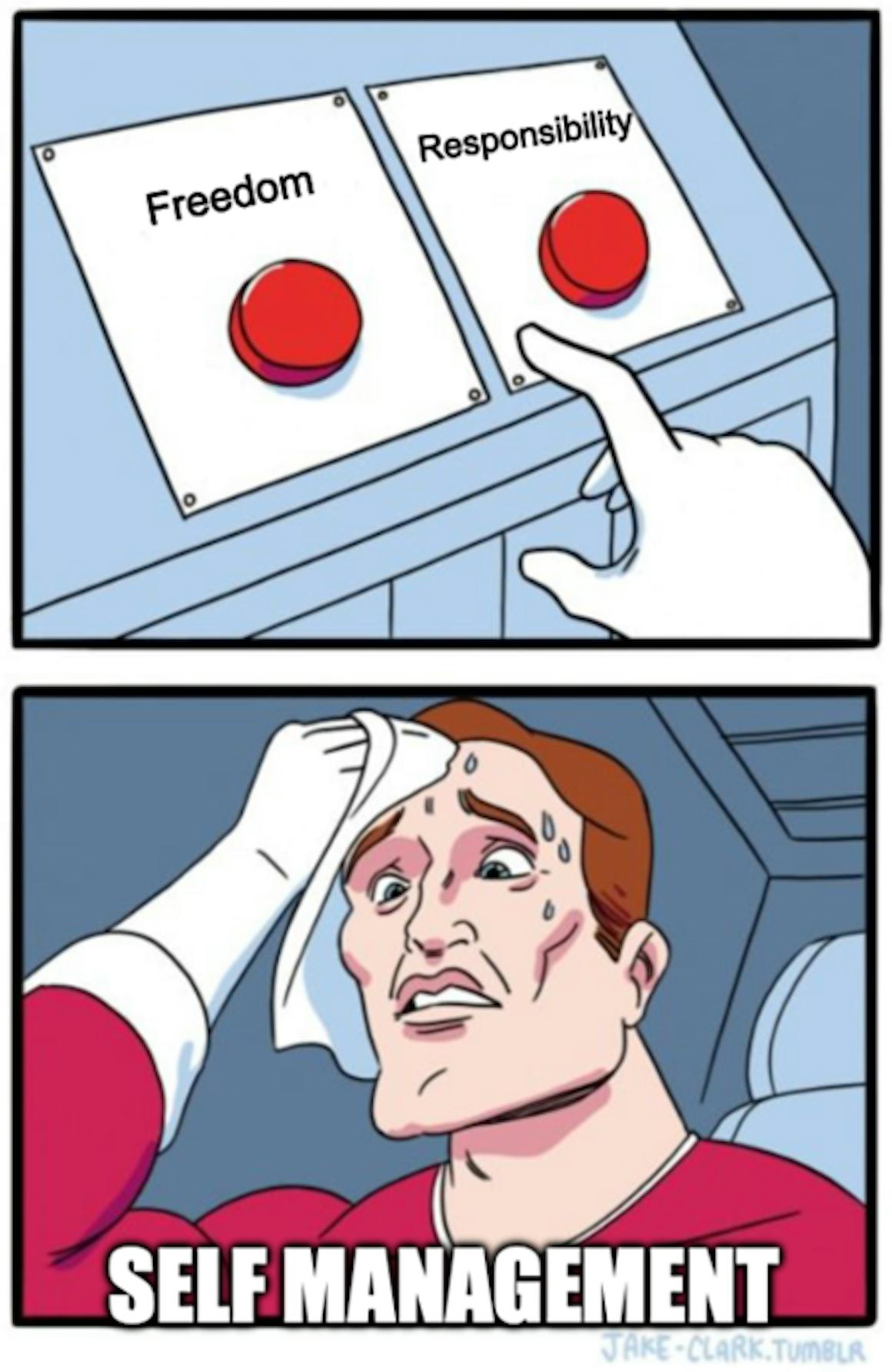 Freedom vs responsibility